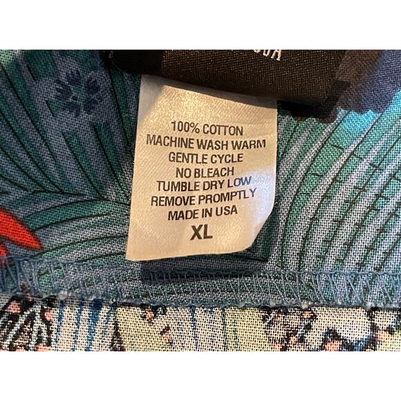 Sample Sale Retrolicious Unique VintageTropical Print Sleeveless Fit Flare Dress - Picture 4 of 5